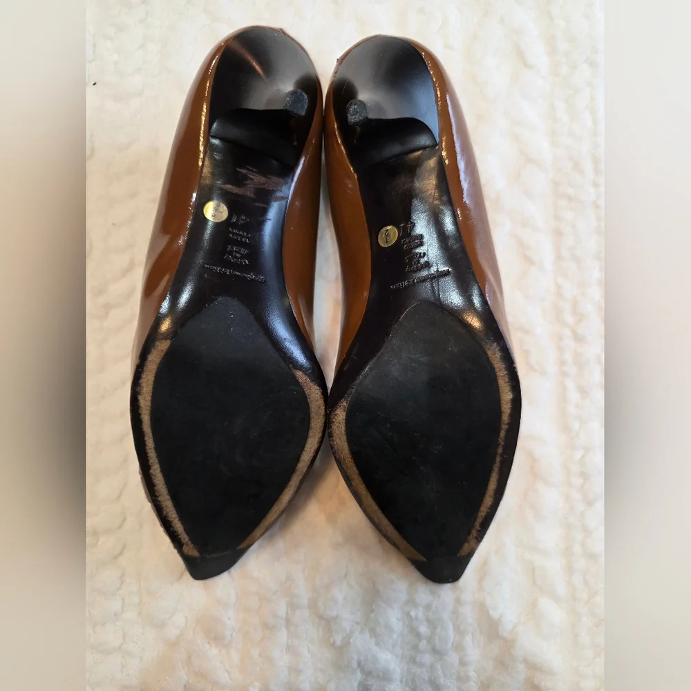 Stéphane Kelian Paris Woven Cap Toe Heels - Vintage Luxury - Picture 4 of 6